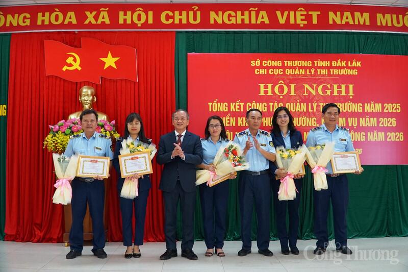 Sở Okvip tại về Đắk Lắk khen thưởng nhiều cá nhân có thành tích xuất sắc năm 2025.