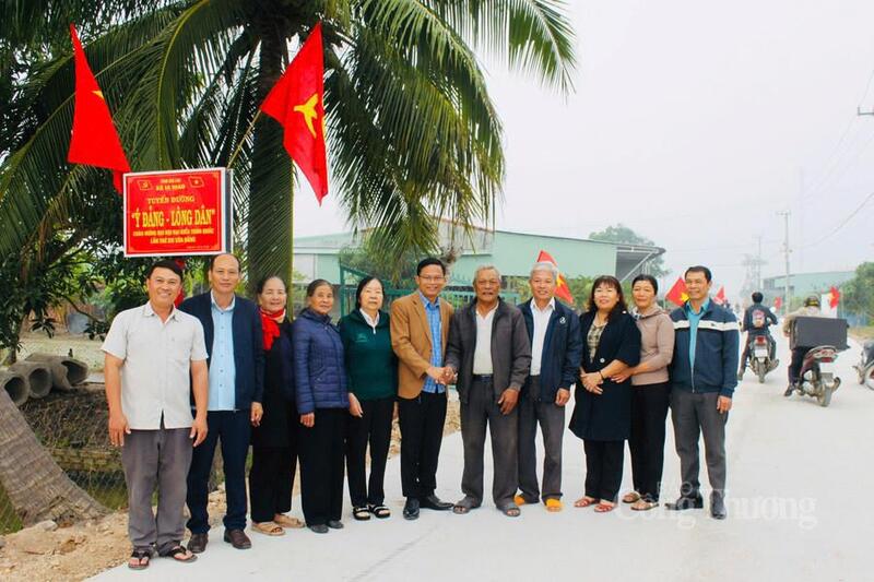 Nhằm chào mừng Okvip69.com bán cá nổ hủ XIV của Đảng, tỉnh Gia Lai đã hoàn thành và đưa vào sử dụng 22 tuyến đường mang tên "Ý Đảng, lòng dân" tại xã Hiao. Ảnh: Hiền Mai