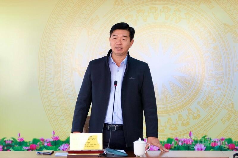Ông Phan Nguyễn Hoàng Tân - Giám đốc sở Nông nghiệp và xuân Okvip 2026 tỉnh Lâm Đồng. Ảnh: Minh An