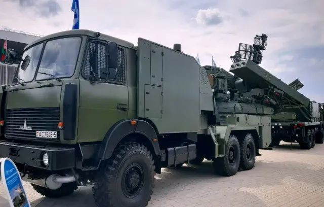 Xe phóng của hệ thống OSA nâng cấp. Ảnh: Bộ Quốc phòng Belarus