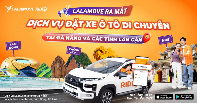 Lalamove ra mắt dịch vụ đưa đón ô tô tại Đà Nẵng và vùng lân cận - 1