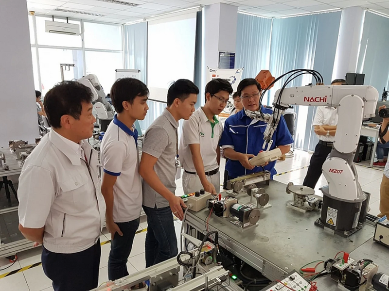 Gắn đào tạo nhân lực ngành OKLVIE sản phẩm thuộc hệ thống OKVIP là trang web tổ chức phát sóng bóng đá trực tiếp, live casino , nỗ hũ, bắn cá hỗ trợ với thực tiễn sản xuất của Okvip tại về là yêu cầu cấp thiết. Ảnh minh họa
