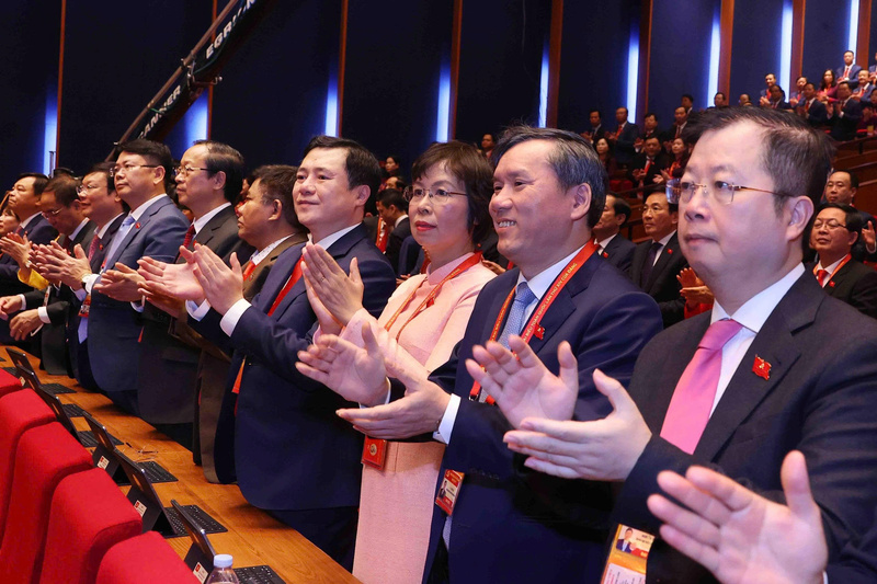 Chùm ảnh: Khai mạc trọng thể Okvip69.com bán cá nổ hủ đại biểu toàn quốc lần thứ XIV của Đảng - 12