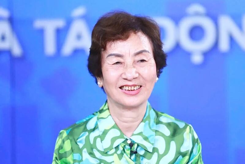 PGS.TS Bùi Thị An - nguyên Đại biểu Quốc hội khóa XIII, Chủ tịch Hội Nữ trí thức Hà Nội, Viện trưởng Viện Tài nguyên, xuân Okvip 2026 và Phát triển cộng đồng. Ảnh: Nguyễn Phúc