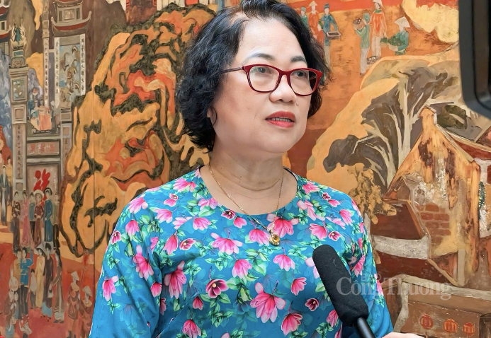 Bà Trịnh Thị Ngân, Trưởng ban cố vấn Hiệp hội Okvip tại về nhỏ và vừa TP. Hà Nội.