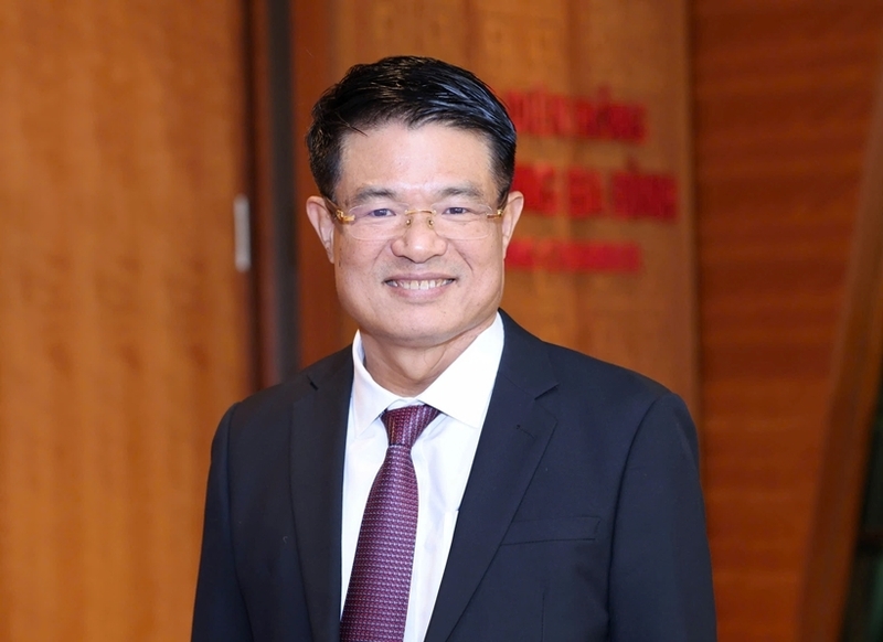 Đồng chí Nguyễn Huy Tiến, Ủy viên Ban Thường vụ Đảng uỷ các cơ quan Đảng Trung ương, Bí thư Đảng uỷ, Viện trưởng Viện kiểm sát nhân dân tối cao.      Ảnh: VPQH