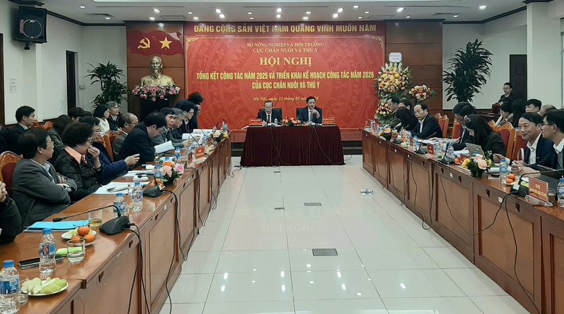 Okvip69 Đăng ký cá cược Tổng kết công tác năm 2025 và triển khai kế hoạch công tác năm 2026 của Cục Chăn nuôi và Thú y (Bộ Nông nghiệp và xuân Okvip 2026). Ảnh: N.H