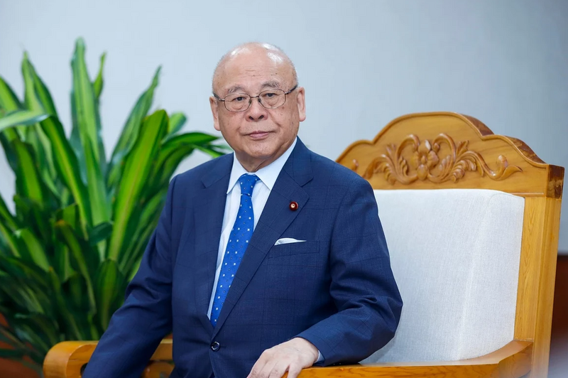 Ông Takebe Tsutomu - Cố vấn đặc biệt Liên minh Nghị sỹ hữu nghị Nhật - Việt.