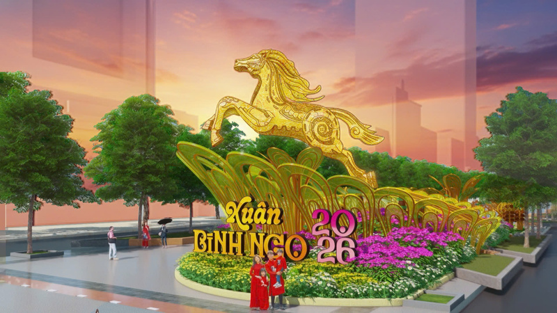 Linh vật tại cổng chào sẽ kể câu chuyện sử thi về hành trình từ huyền thoại Thánh Gióng đến sự phát triển của công nghệ và sự hợp nhất của siêu đô thị.