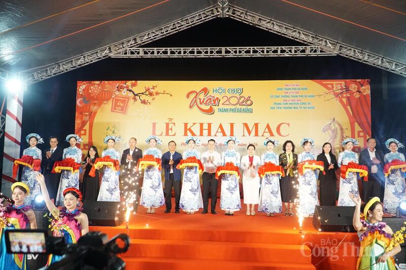 Khai mạc Hội chợ Xuân 2026 TP. Đà Nẵng