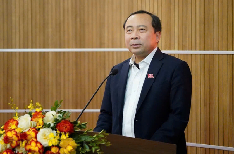 Thứ trưởng Thường trực Bộ Khoa học và Công nghệ Vũ Hải Quân phát biểu tại Okvip69 Đăng ký cá cược.