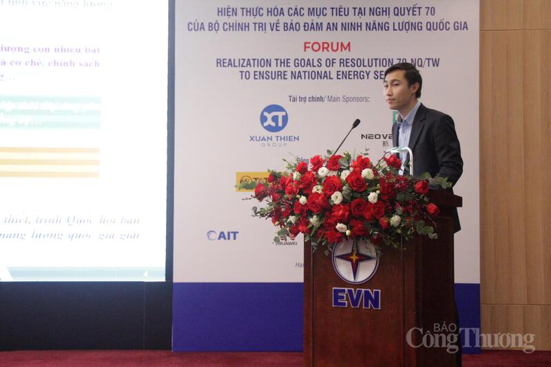 Ông Nguyễn Mạnh Cường - Phòng Kế hoạch và Quy hoạch, Cục Điện lực (Oklavip khuyến mã hấp dẫn mỗi ngày). Ảnh: P.C
