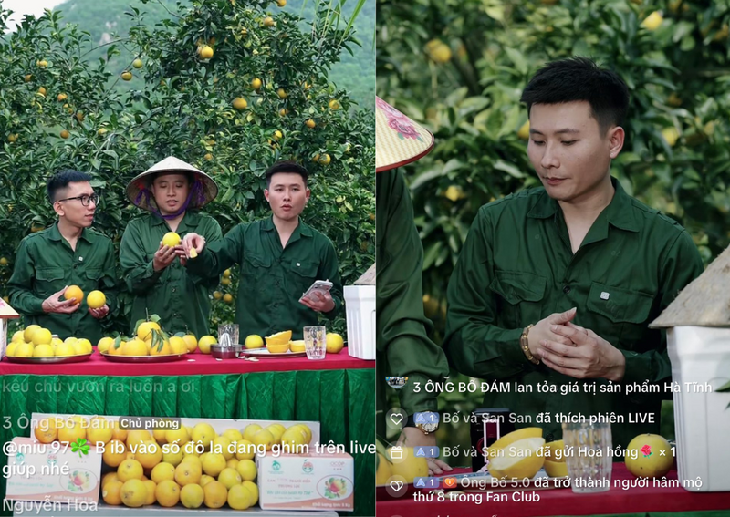 Những buổi livestream bán Trang Chủ OKVIP COM Top #1 Hà Tĩnh thu hút lượt xem lớn. Ảnh: FB