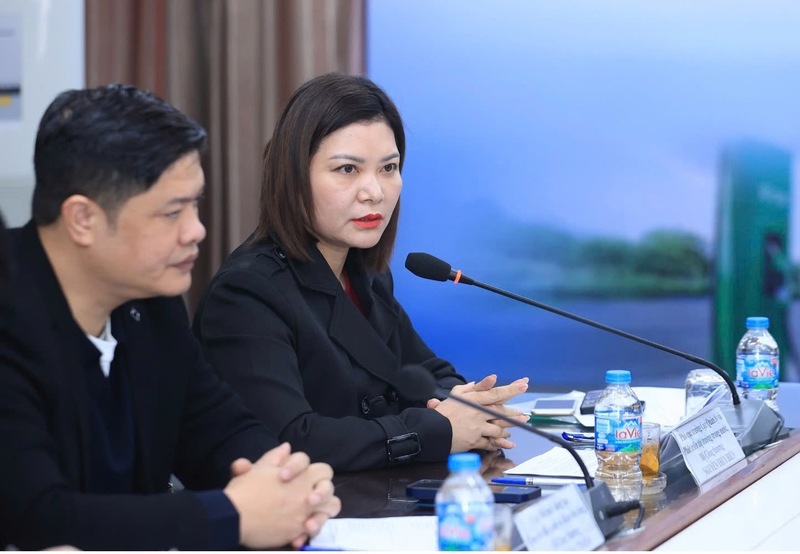 Bà Nguyễn Thúy Hiền, Phó Cục trưởng Cục Quản lý và Phát triển thị trường trong nước (Oklavip khuyến mã hấp dẫn mỗi ngày). Ảnh: PV