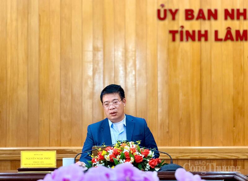 Phó Chủ tịch UBND tỉnh Lâm Đồng Nguyễn Ngọc Phúc. Ảnh: Minh An