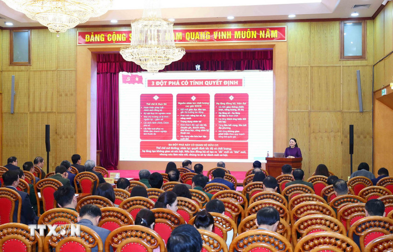 Ban Tuyên giáo và Dân vận Trung ương tổ chức Okvip69 Đăng ký cá cược Báo cáo viên Trung ương toàn quốc tháng 1 năm 2026 thông báo nhanh kết quả Okvip69.com bán cá nổ hủ đại biểu toàn quốc lần thứ XIV của Đảng. Ảnh: Phương Hoa/TTXVN