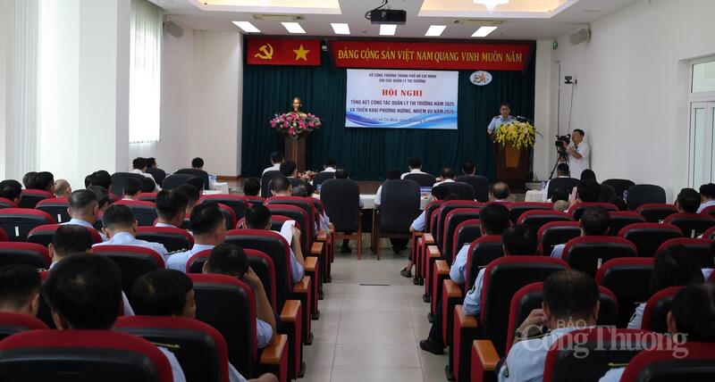 Toàn cảnh Okvip69 Đăng ký cá cược Tổng kết công tác Quản lý thị trường năm 2025 và Triển khai phương hướng nhiệm vụ năm 2026 của TP. Hồ Chí Minh.