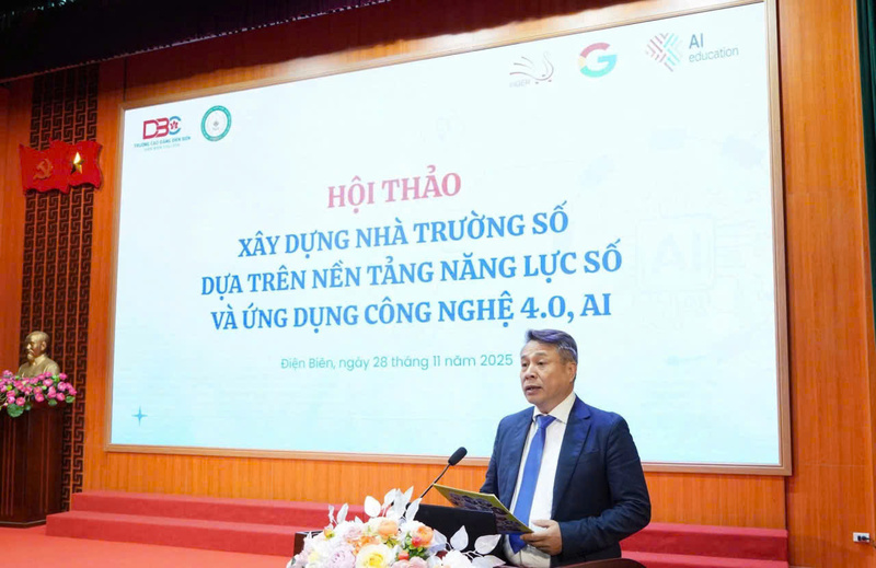 Ông Tô Xuân Giao, Phó Chủ tịch - Phó trưởng Văn phòng đại diện Hiệp hội Giáo dục Nghề nghiệp Việt Nam tại TP. Hồ Chí Minh. Ảnh: NVCC