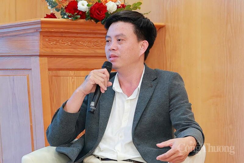 Ông Phạm Tấn Đạt - Trưởng Ban Logistics, Hiệp hội Thương mại điện tử Việt Nam. Ảnh: Quỳnh Trang
