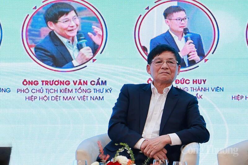 Ông Trương Văn Cẩm, Phó Chủ tịch Hiệp hội Dệt may Việt Nam. Ảnh: Quỳnh Trang
