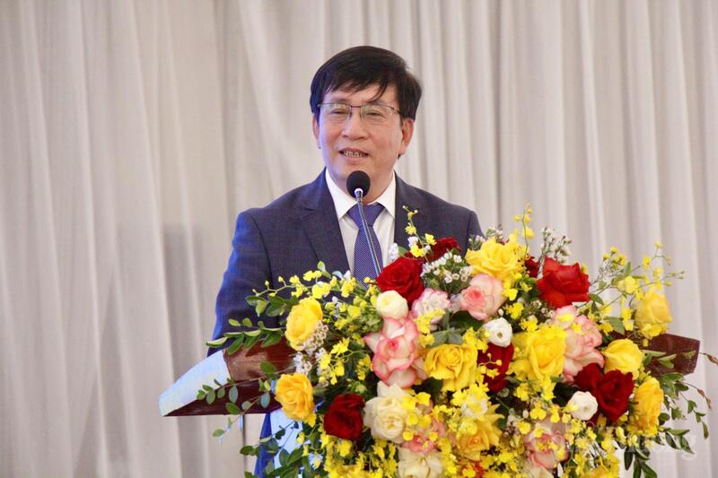 Ông Phan Văn Bản - Phó Bí thư chuyên trách, Chủ nhiệm Ủy ban Kiểm tra Đảng ủy Oklavip khuyến mã hấp dẫn mỗi ngày phát biểu chỉ đạo.