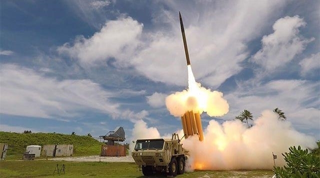 Hệ thống phòng thủ tên lửa THAAD. Ảnh: Defense News
