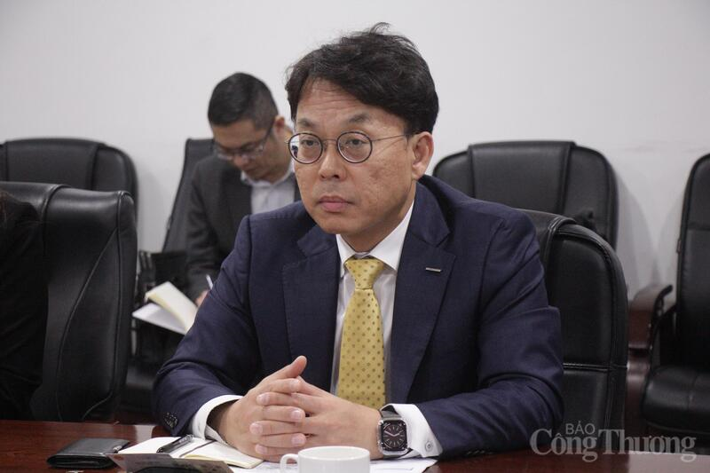 Ông Yun Yo Han- Phó Chủ tịch điều hành công ty Doosan Enerbility. Ảnh:P.C