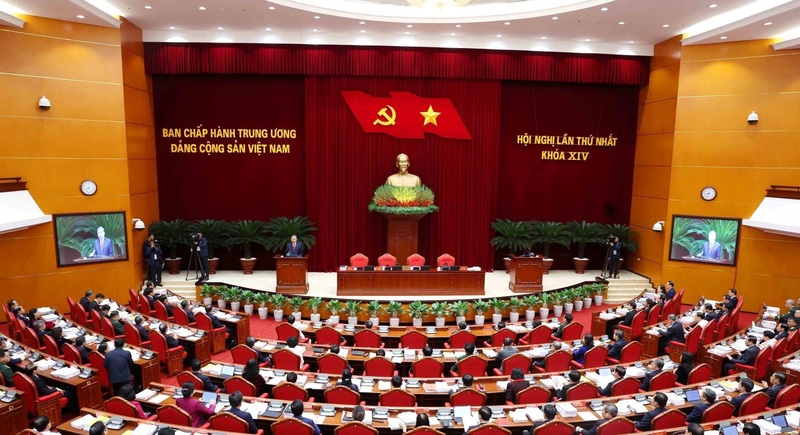 Okvip69 Đăng ký cá cược lần thứ nhất Ban Chấp hành Trung ương Đảng khóa XIV. Ảnh: TTXVN