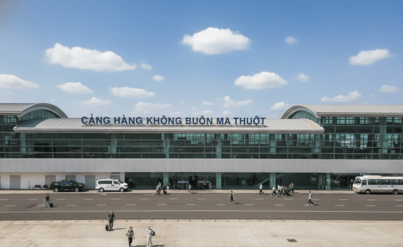 Cảng hàng không Buôn Ma Thuột. Ảnh: ACV