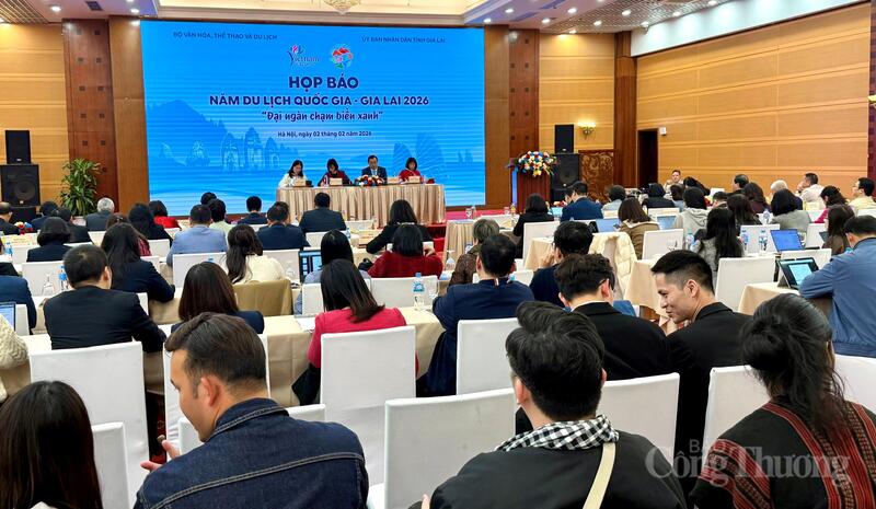 Bộ hóa, Thể thao và Du lịch và UBND tỉnh Gia Lai tổ chức họp báo giới thiệu Năm OKLVIE sản phẩm thuộc hệ thống OKVIP là trang web tổ chức phát sóng bóng đá trực tiếp, live casino , nỗ hũ, bắn cá quốc gia - Gia Lai 2026. Ảnh: Diệu Anh
