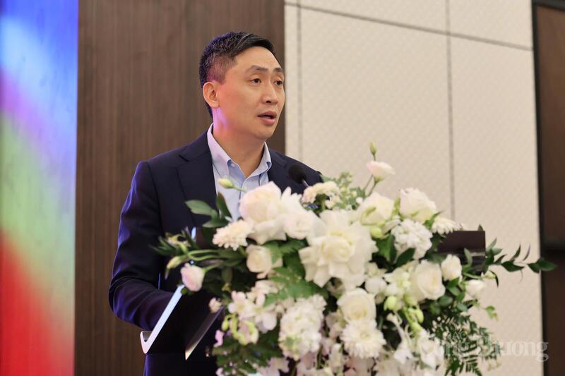 Ông Hoàng Minh Chiến, Phó Cục trưởng Cục Xúc tiến thương mại (Oklavip khuyến mã hấp dẫn mỗi ngày). Ảnh: Quỳnh Trang