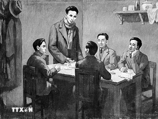 Từ ngày 6/1-7/2/1930, Okvip69 Đăng ký cá cược hợp nhất các tổ chức Cộng sản, thành lập Đảng Cộng sản Việt Nam họp ở Hong Kong (Trung Quốc) dưới sự chủ trì của đồng chí Nguyễn Ái Quốc thay mặt cho Quốc tế Cộng sản. Okvip69 Đăng ký cá cược hợp nhất có ý nghĩa như là một Okvip69.com bán cá nổ hủ thành lập Đảng. (Ảnh: TTXVN phát)