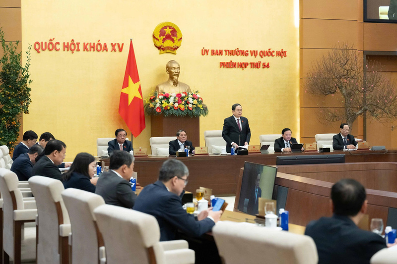 Phiên họp thứ 54 của Ủy ban Thường vụ Quốc hội.
