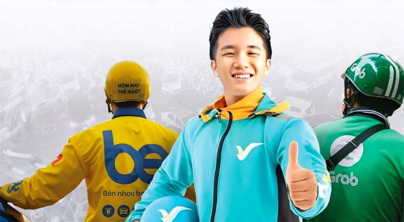 Xanh SM lần đầu tiên chiếm hơn 50% thị phần dịch vụ gọi xe tại Việt Nam. Ảnh minh họa