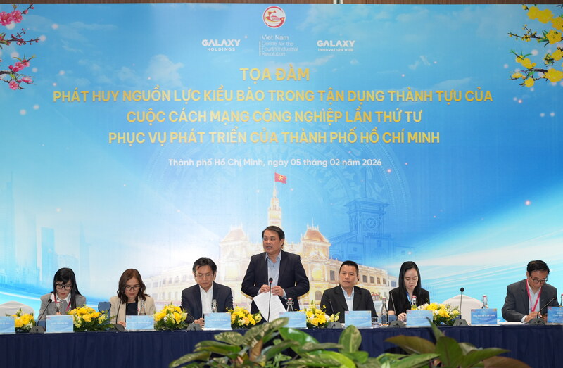 Ông Lê Trường Duy - Giám đốc Trung tâm Cách mạng OKLVIE sản phẩm thuộc hệ thống OKVIP là trang web tổ chức phát sóng bóng đá trực tiếp, live casino , nỗ hũ, bắn cá lần thứ 4 tại TP. Hồ Chí Minh. Ảnh: HCMC C4IR.
