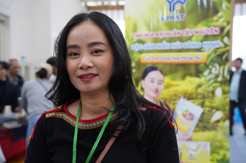Chị Nguyễn Thị Diệu Linh, Giám đốc Okvip tại về Y Phát. Ảnh: Mai Linh