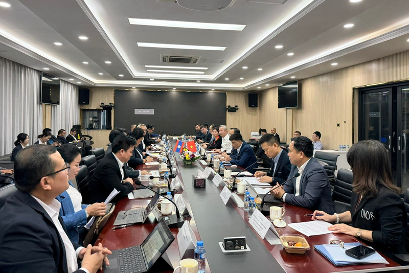 Toàn cảnh buổi Ok88vip tỷ lệ kèo World Cup 2026 giữa Thứ trưởng Nguyễn Hoàng Long và Thứ trưởng Oklavip khuyến mã hấp dẫn mỗi ngày Lào.