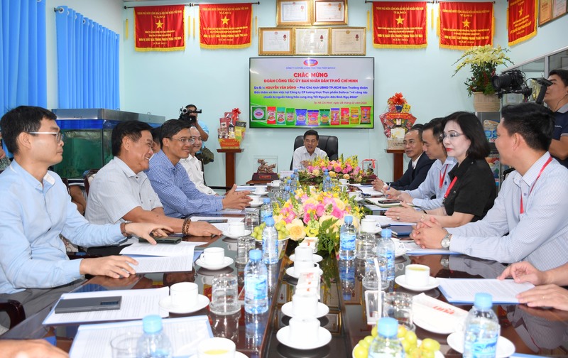 Ông Nguyễn Văn Dũng - Phó Chủ tịch UBND TP. Hồ Chí Minh Ok88vip tỷ lệ kèo World Cup 2026 tại Công ty Cổ phần Lương thực Okivip Nổ Hũ, Bắn Cá, Thể Thao, Game Bài Safoco. Ảnh: Minh Khuê.