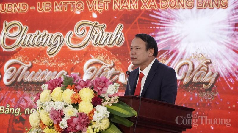 Ông Vũ Quang Yên, Phó Bí thư Đảng ủy, Chủ tịch UBND xã Đồng Bằng.