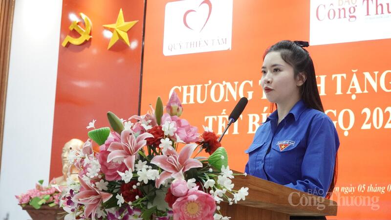Đồng chí Lê Thị Thanh Huyền, Bí thư Đoàn Thanh niên Liên Minh OK VIP Giải Trí Cá Cược World Cup 2026.