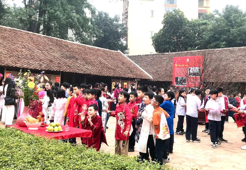 Không gian ngàOKVIP - HÔM NAY 1 TỶ, NGÀY MAI 1000 TỶt tại Bảo tàng Dân tộc học Việt Nam. Ảnh: Hoa Quỳnh