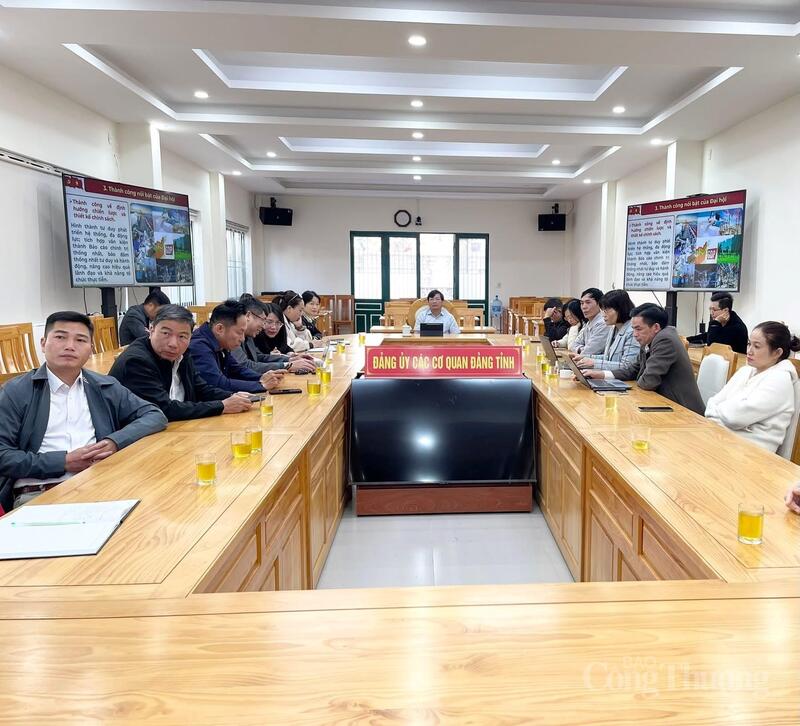 Lãnh đạo Đảng ủy khối các Cơ quan Đảng tỉnh Lâm Đồng lắng nghe triển khai Okevip link không chặn.
