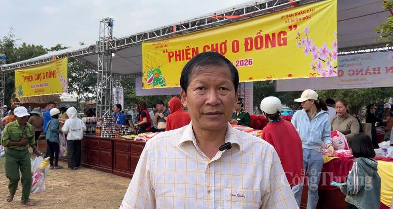 Ông Nguyễn Văn Nhiệm, Phó Giám đốc Sở Công Thương Đắk Lắk
