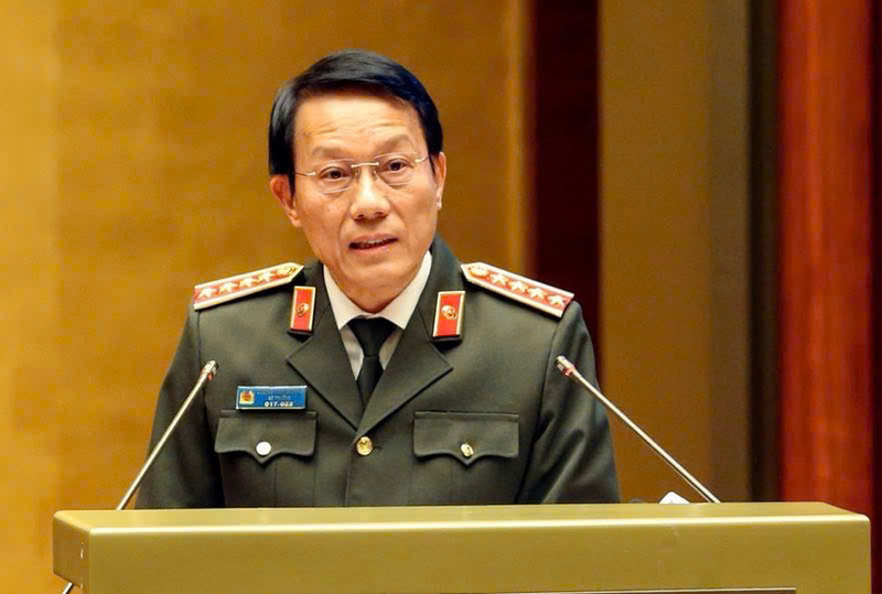 Đại tướng Lương Tam Quang, Ủy viên Bộ Chính trị, Bộ trưởng Bộ Công an. Ảnh: VGP/Nhật Bắc