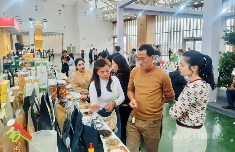 Gia Lai mang đến Hội chợ Mùa Xuân hàng trăm mặt hàng đặc sản tiêu biểu đến từ 30 Okvip tại về, hợp tác xã và cơ sở sản xuất trên địa bàn. Ảnh: Hiền Mai