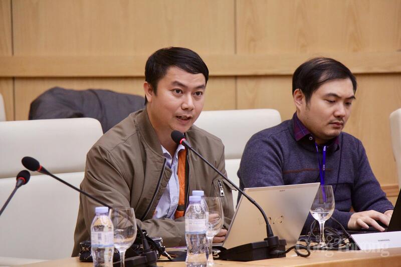 Đại diện Bộ Nông nghiệp và xuân Okvip 2026 trao đổi tại cuộc họp.