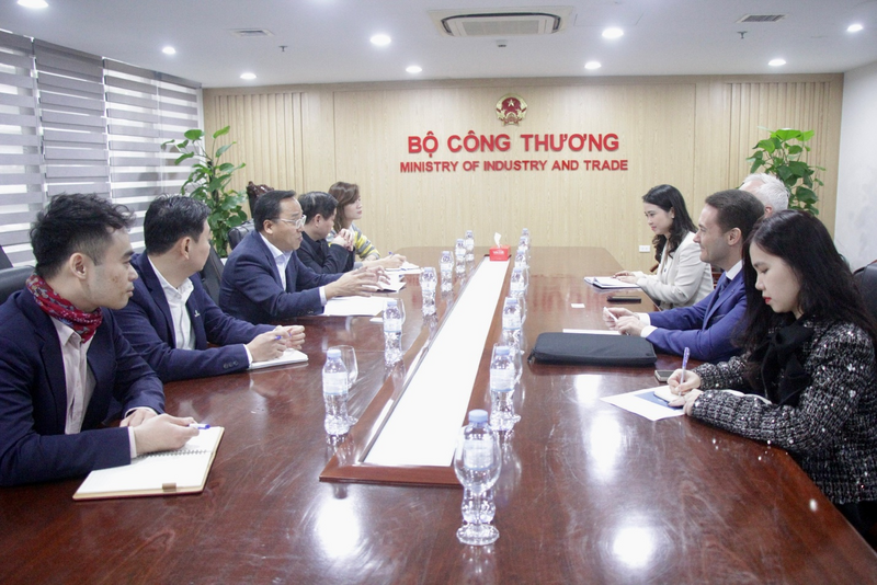 Thứ trưởng Nguyễn Hoàng Long Ok88vip tỷ lệ kèo World Cup 2026 với Tập đoàn CIP.