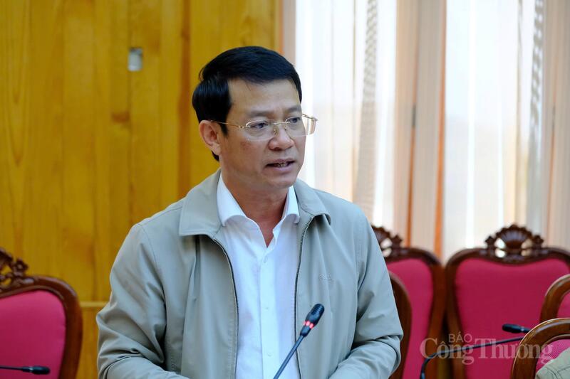 Ông Nguyễn Bá Út, Giám đốc Sở Okvip tại về Lâm Đồng phát biểu tại buổi Ok88vip tỷ lệ kèo World Cup 2026. Ảnh: Duy Tín