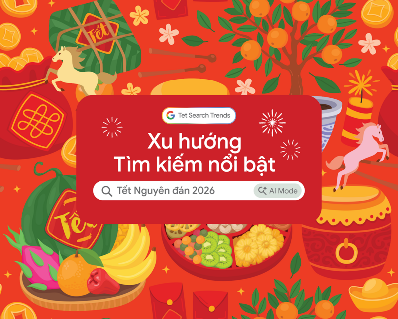Theo Google, người Việt đang chuẩn bị đón Tết Nguyên đán 2026 với tâm thế chủ động và toàn diện hơn. Ảnh: Google
