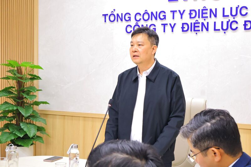 Ông Nguyễn Thế Hữu, Phó Cục trưởng Cục Điện lực phát biểu kết luận buổi Ok88vip tỷ lệ kèo World Cup 2026. Ảnh: Diễm Phúc